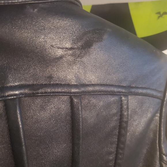 VINTAGE Gorgeous Tiboa Leathers jacket with removable liner size M - Picture 12 of 12